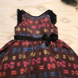 Formal bow dress
